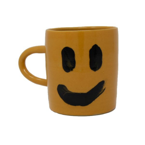 Mug "Mood" Happy Arancio